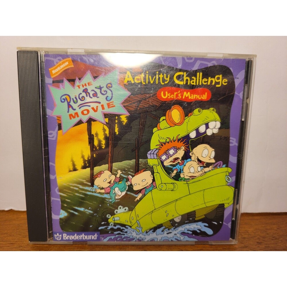 The Rugrats Movie Activity Challenge - PC CD-ROM Computer Windows Game 1998